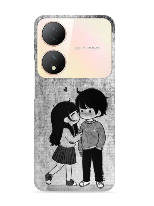 Couple Love Highlights Snap Case for Vivo Y100 (5G)