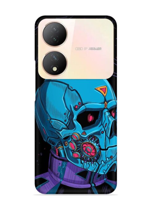 Skull Robo Vector Snap Case for Vivo Y100 (5G) Zapvi