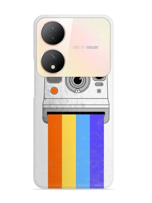 Retro Camera Art Snap Case for Vivo Y100 (5G) Zapvi