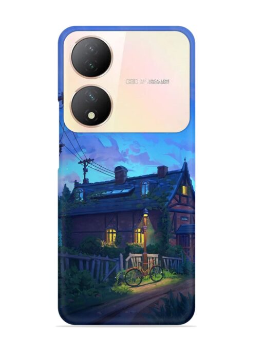 Beautiful Village House Snap Case for Vivo Y100 (5G) Zapvi