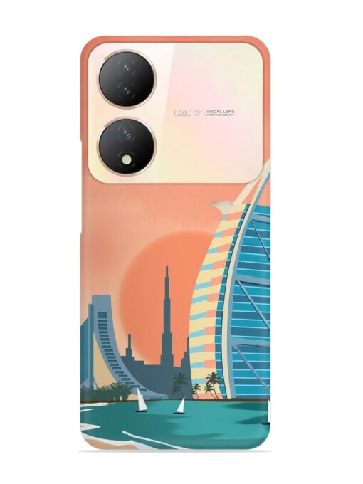 Dubai Architectural Scenery Snap Case for Vivo Y100A (5G)