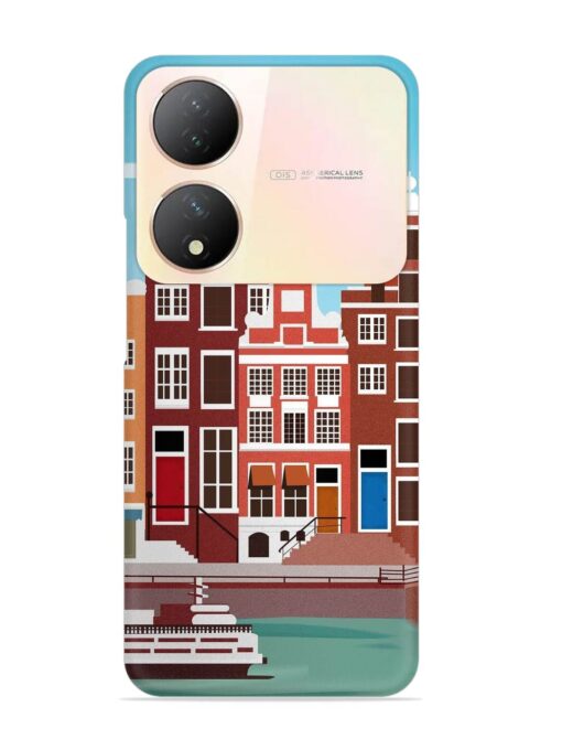 Scenery Architecture Amsterdam Landscape Snap Case for Vivo Y100A (5G)