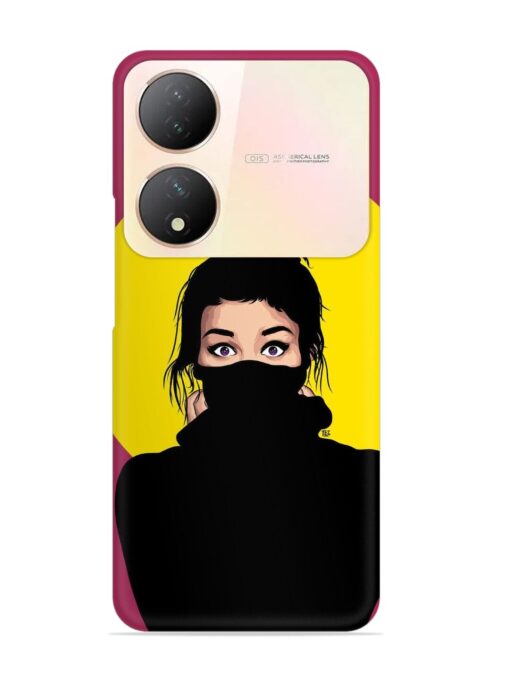 Girly Vector Snap Case for Vivo Y100A (5G) Zapvi