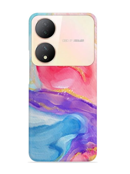 Watercolor Gradient Snap Case for Vivo Y100A (5G) Zapvi