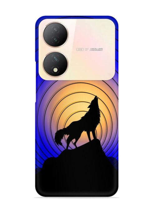 Fox Roaring Design Snap Case for Vivo Y100A (5G)