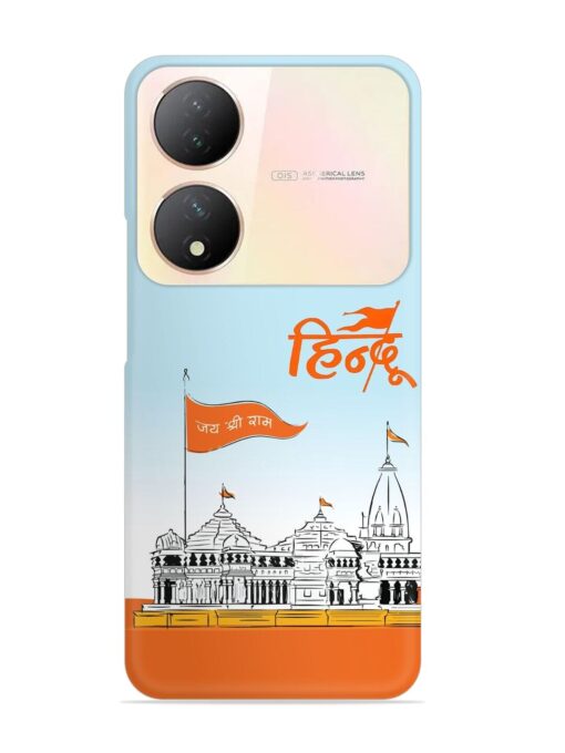 Ram Mandir Hindu Snap Case for Vivo Y100A (5G) Zapvi