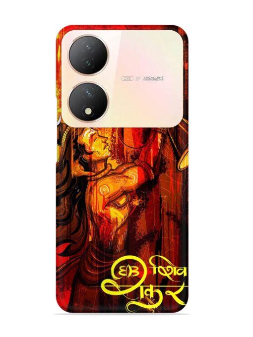 Illustration Lord Shiva Snap Case for Vivo Y100A (5G) Zapvi