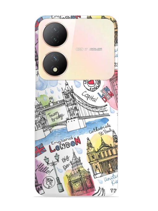 Vector London Landmark Snap Case for Vivo Y100A (5G)