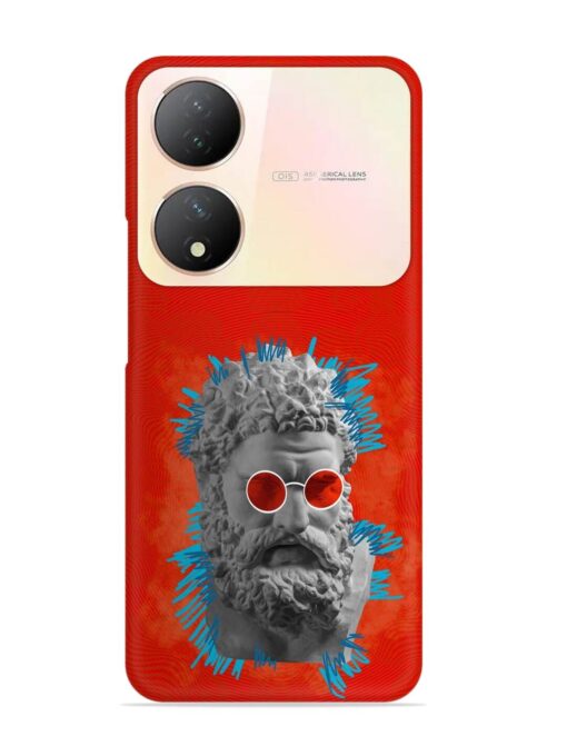 Contemporary Art Concept Snap Case for Vivo Y100A (5G)