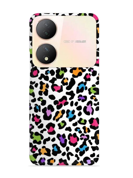 Seamless Leopard Pattern Snap Case for Vivo Y100A (5G) Zapvi