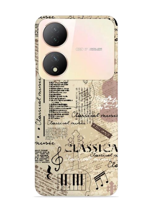 Classical Music Lpattern Snap Case for Vivo Y100A (5G) Zapvi