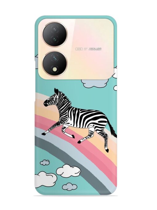 Running Zebra Snap Case for Vivo Y100A (5G) Zapvi