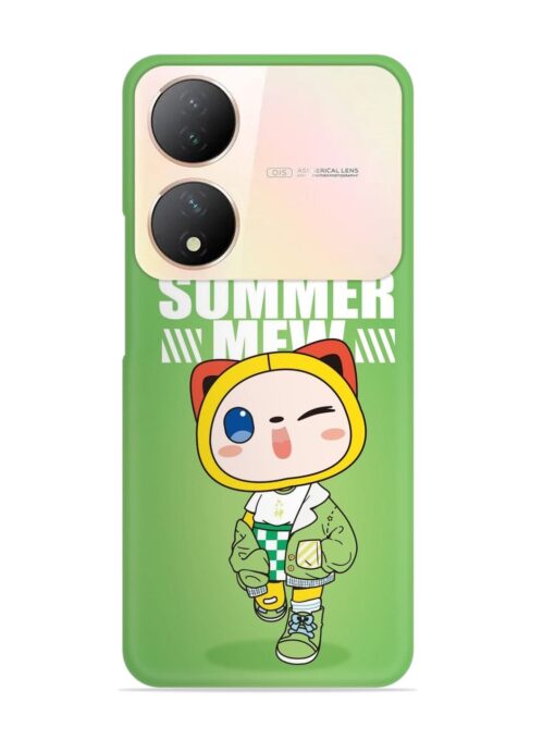 Summer Mew Snap Case for Vivo Y100A (5G) Zapvi