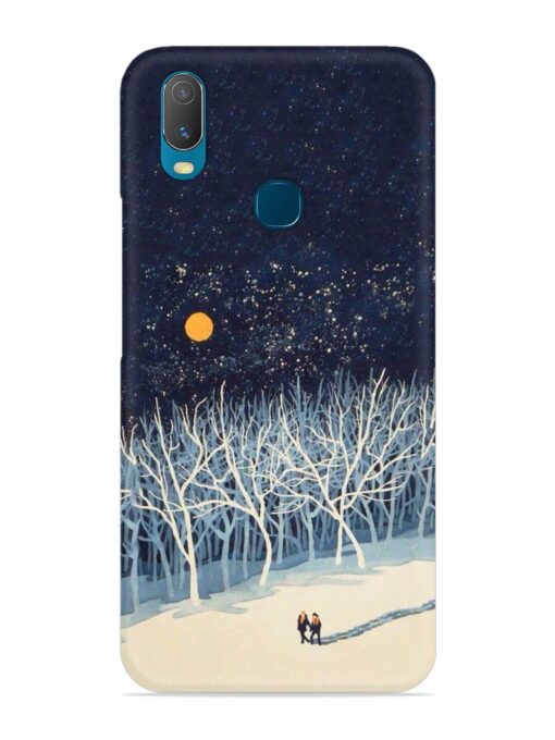 Full Moon Snowshoe Tour Snap Case for Vivo Y11 Zapvi