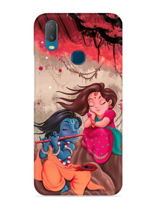 Radhe Krishna Water Art Snap Case for Vivo Y11 Zapvi