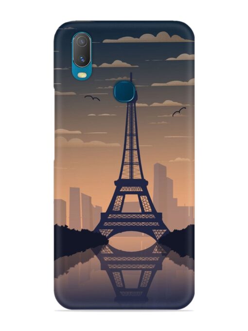 France Paris Eiffel Tower Gradient Snap Case for Vivo Y11 Zapvi