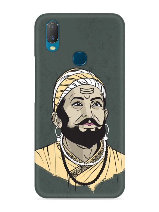 Shivaji Maharaj Vector Art Snap Case for Vivo Y11 Zapvi