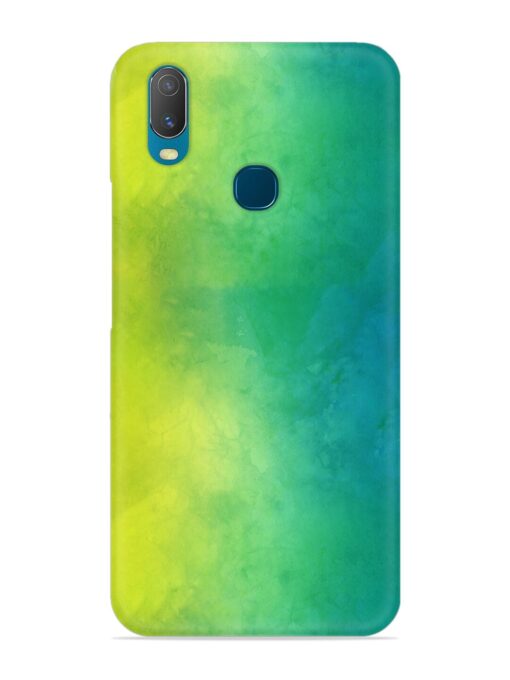 Yellow Green Gradient Snap Case for Vivo Y11 Zapvi