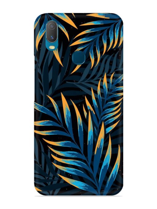 Abstract Leaf Art Snap Case for Vivo Y11 Zapvi