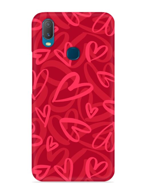 Seamless Romantic Pattern Snap Case for Vivo Y11 Zapvi