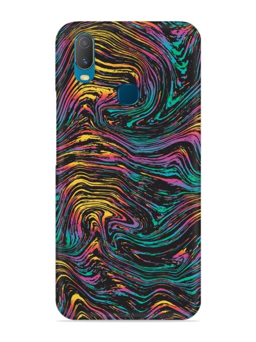 Abstract Liquid Colors Snap Case for Vivo Y11 Zapvi