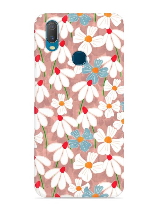 Abstract Petal Flowers Snap Case for Vivo Y11 Zapvi