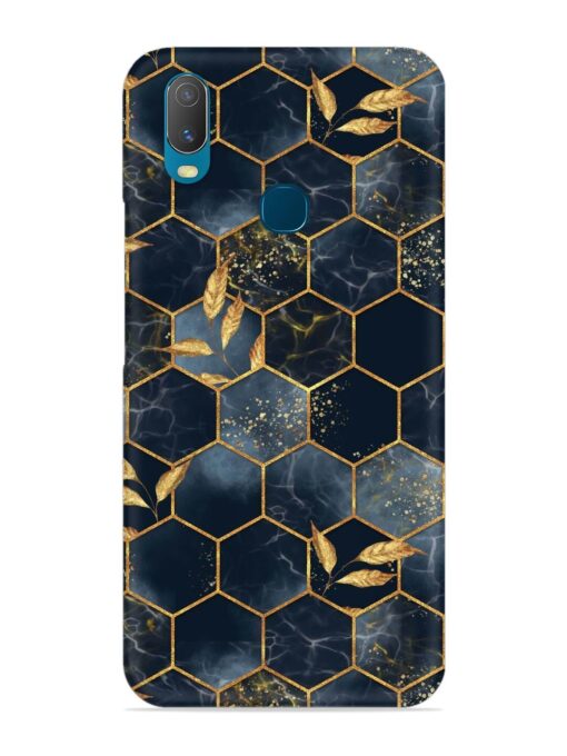 Marble Hexagon Seamless Snap Case for Vivo Y11 Zapvi