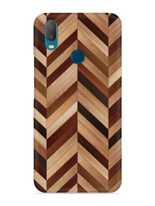 Seamless Wood Parquet Snap Case for Vivo Y11 Zapvi