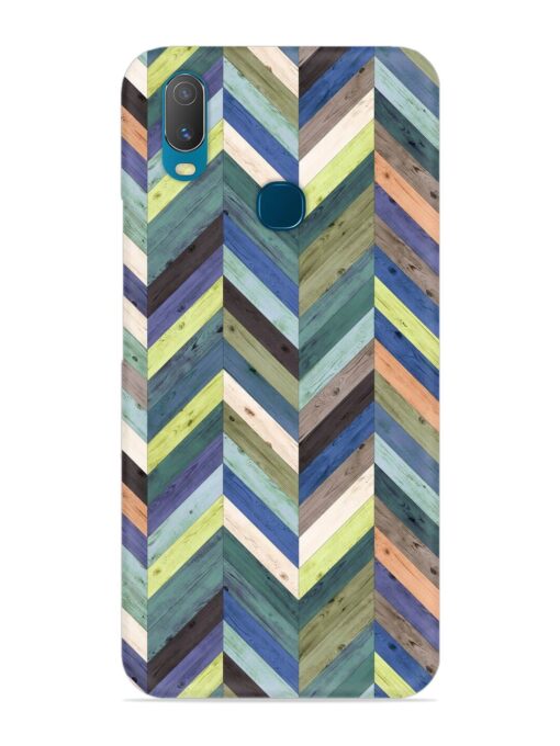 Chevron Random Color Snap Case for Vivo Y11 Zapvi