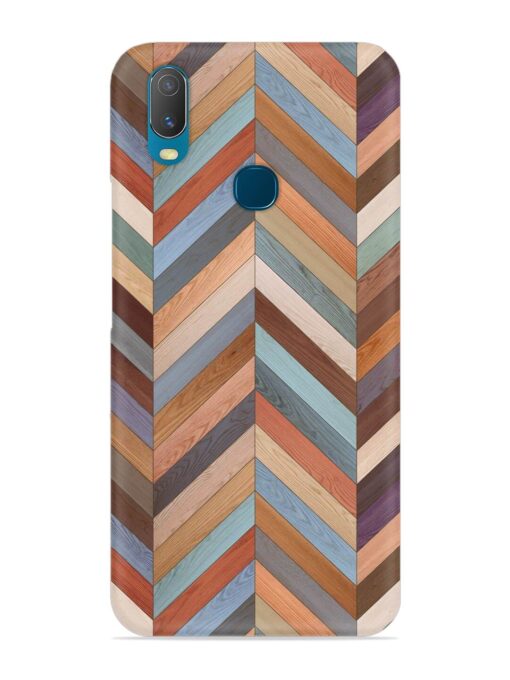 Seamless Wood Parquet Snap Case for Vivo Y11 Zapvi