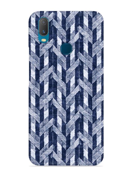 Abstract Herringbone Motif Snap Case for Vivo Y11 Zapvi