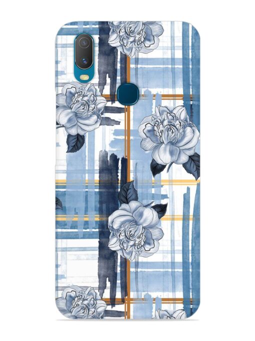 Watercolor Pattern Rose Snap Case for Vivo Y11 Zapvi