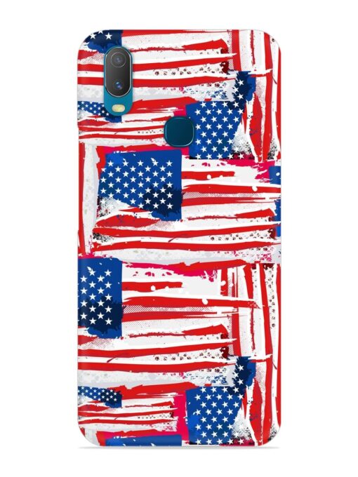 Usa Flag Seamless Snap Case for Vivo Y11 Zapvi