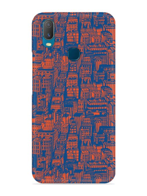 Hand Drawn Seamless Snap Case for Vivo Y11 Zapvi