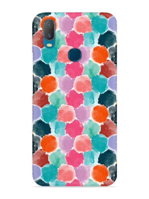 Colorful Seamless Pattern Snap Case for Vivo Y11 Zapvi