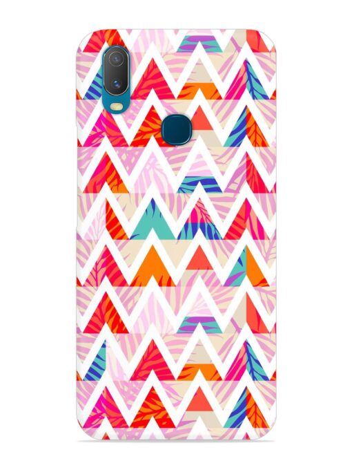 Abstract Triangle Background Snap Case for Vivo Y11 Zapvi