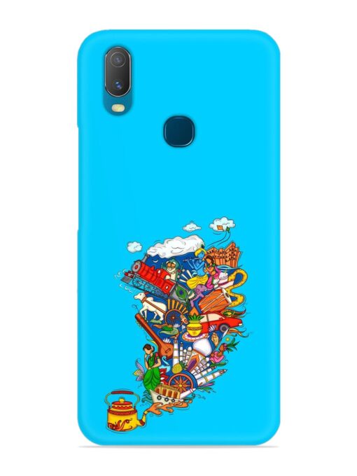 Vector Design Indian Snap Case for Vivo Y11 Zapvi