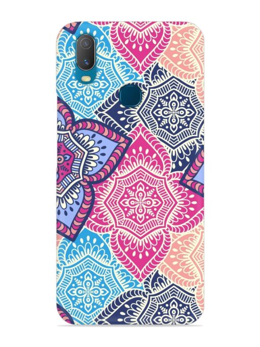 Ethnic Floral Seamless Snap Case for Vivo Y11 Zapvi