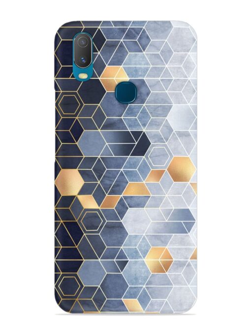 Geometric Abstraction Hexagons Snap Case for Vivo Y11 Zapvi