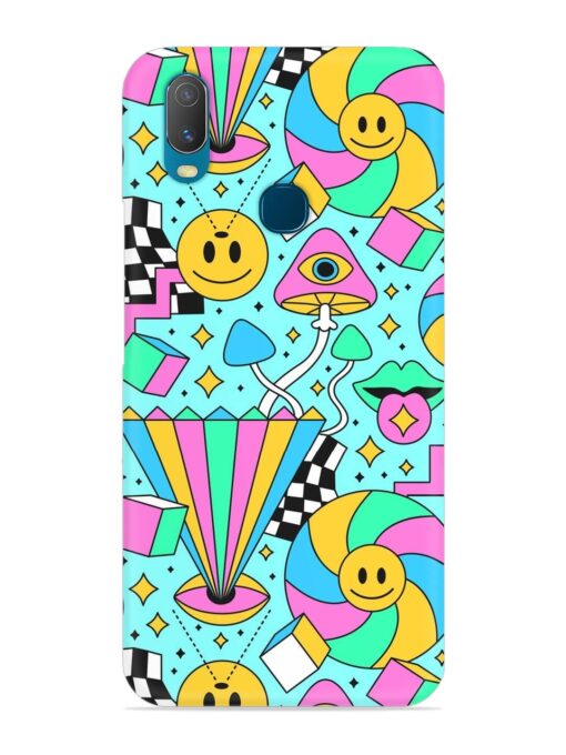 Trippy Rainbow 60S Snap Case for Vivo Y11 Zapvi