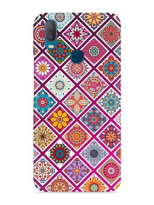 Seamless Tile Pattern Snap Case for Vivo Y11 Zapvi