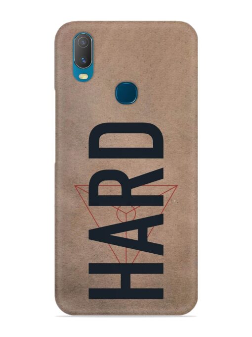 Hard Typo Snap Case for Vivo Y11 Zapvi