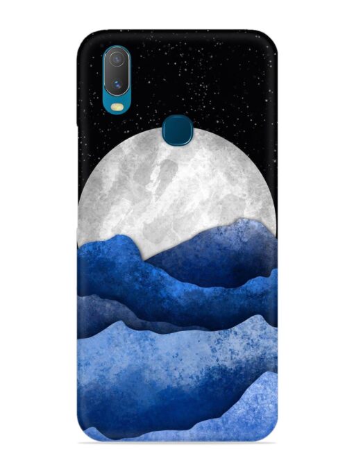 Full Moon Mountain Vector Snap Case for Vivo Y11 Zapvi