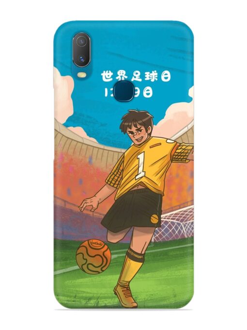 Soccer Kick Snap Case for Vivo Y11 Zapvi