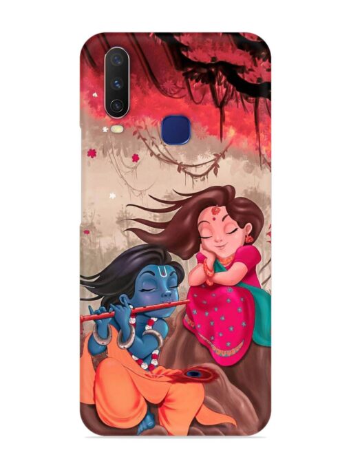 Radhe Krishna Water Art Snap Case for Vivo Y12 Zapvi