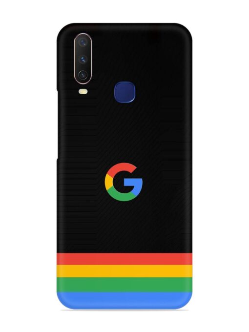 Google Logo Art Snap Case for Vivo Y12 Zapvi