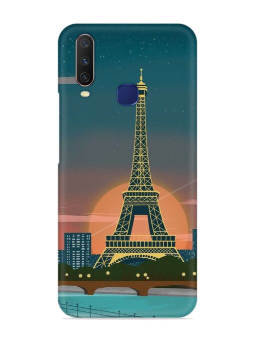 Scenery Architecture France Paris Snap Case for Vivo Y12 Zapvi