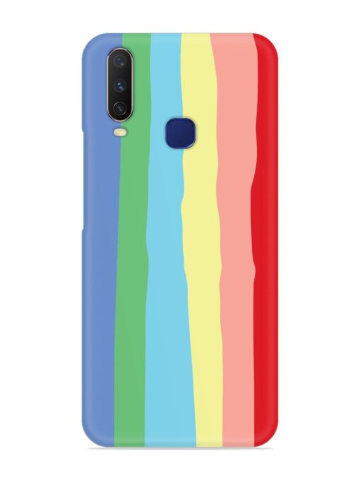 Rainbow Premium Shade Snap Case for Vivo Y12 Zapvi