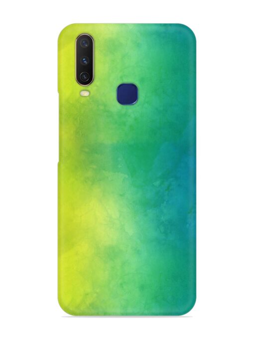 Yellow Green Gradient Snap Case for Vivo Y12