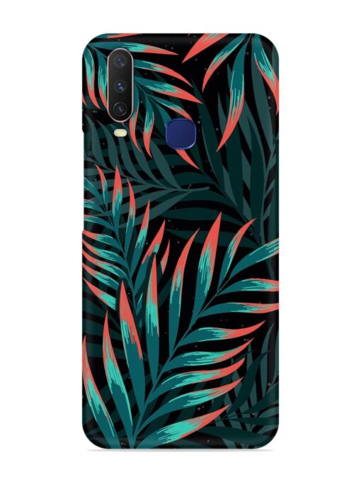 Green Leaf Art Snap Case for Vivo Y12 Zapvi